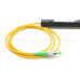 FCA-FCA102-SM-OHZFP1090 FCAPC光纖1分2單模分光器1090 FC1分2單模分光器 FBT分路器 FC1分2光纖分路器電信級 一分二尾纖式 1分2 光纖一分二FC APC